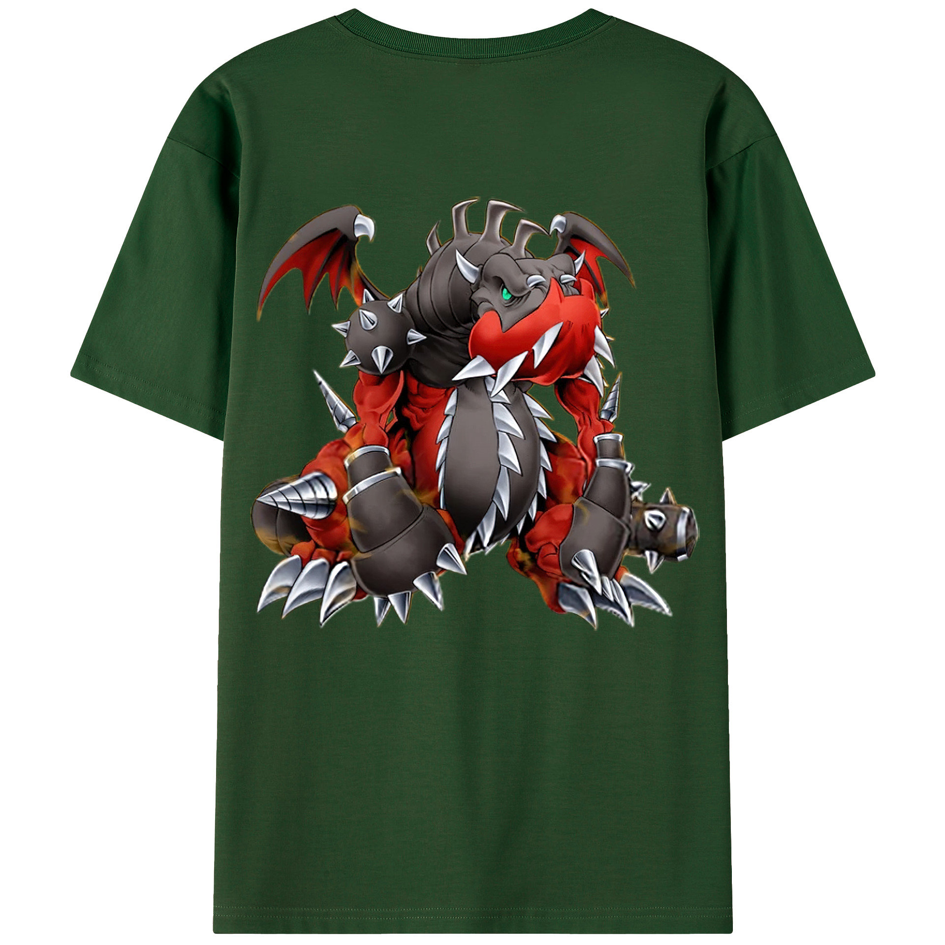 （画像用） 遊☆戯☆王 Yu-Gi-Oh! 綿100％半袖Tシャツ（背面プリント）